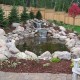 Treat your eyes and your ears with a  beautiful water feature